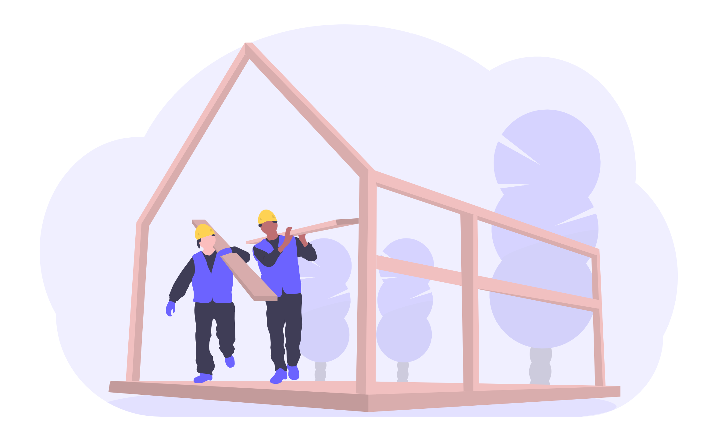 Under construction illustration